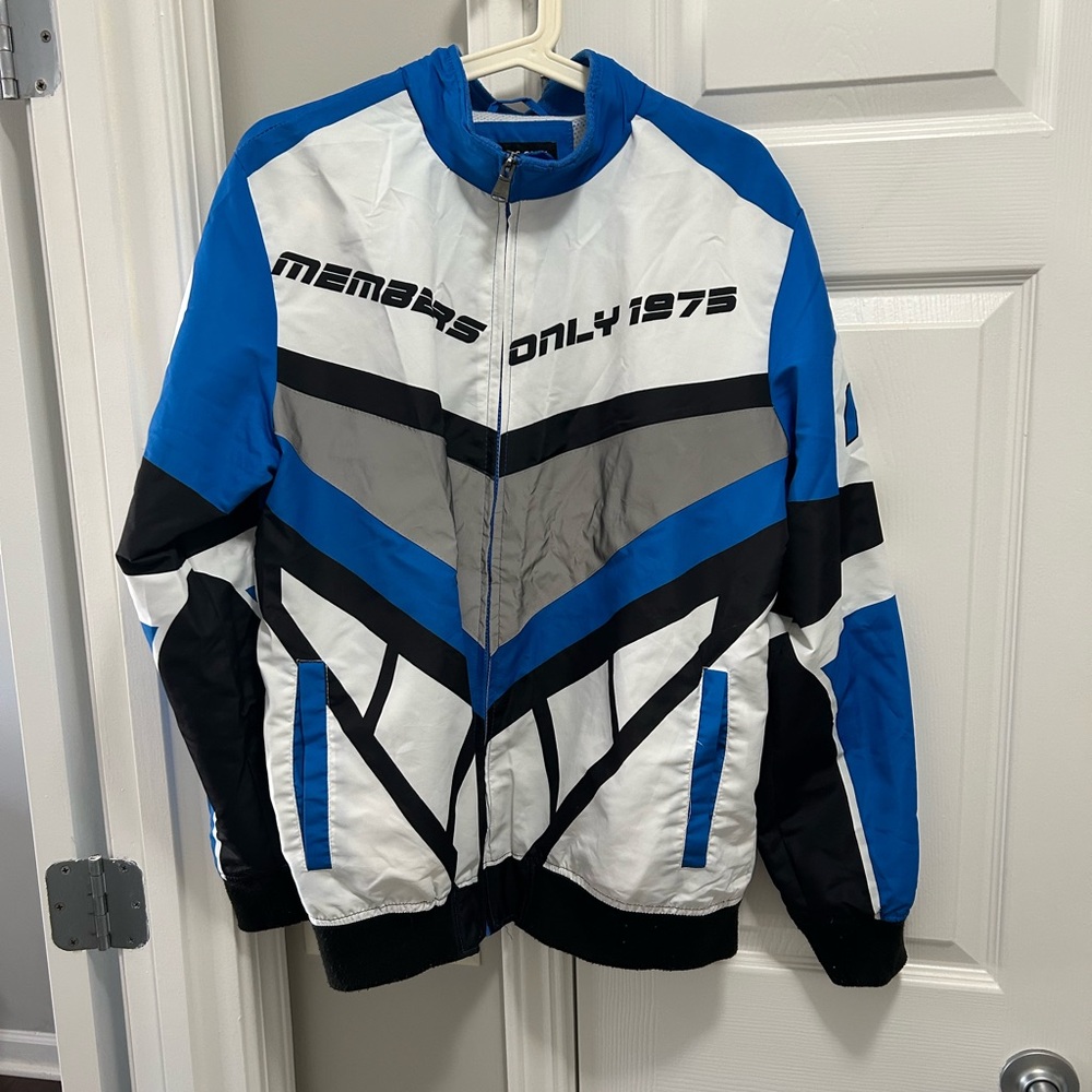 Members Only Speed Blue Racing
Jacket size S